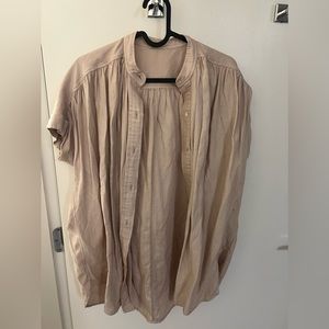 Artizia Pink / cream blouse